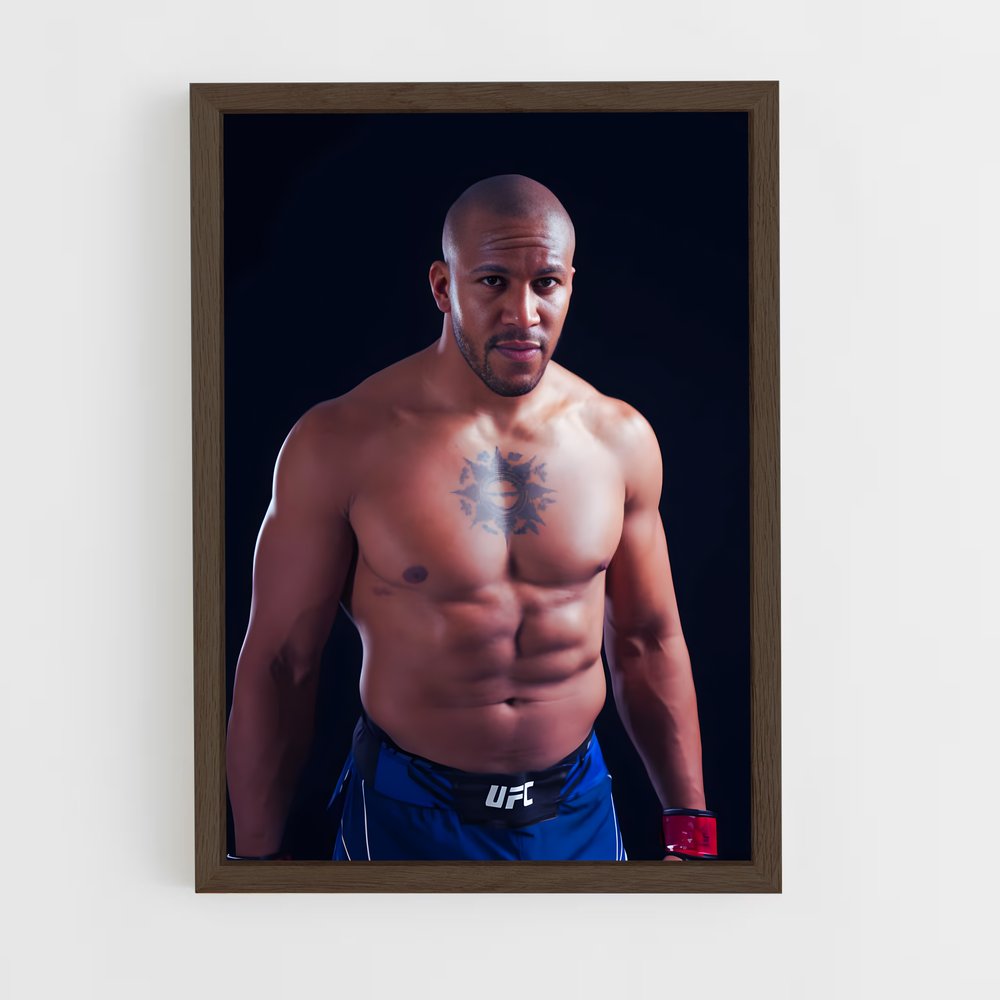 Poster Ciryl gane gladiateur – affiche MMA (vue 5)